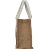 Sac en coton en jute à colorier