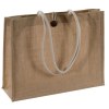 Très grand sac de jute en couleur naturelle