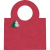 Sac en feutre avec pendantif en forme d'un sapin