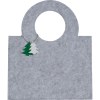 Sac en feutre avec pendantif en forme d'un sapin
