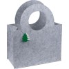 Sac en feutre avec pendantif en forme d'un sapin