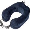 Coussin en peluche avec large bande de fermeture