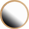 Miroir de maquillage en bambou