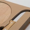 Set pour fromage avec plateau en bois