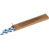 Lot de 10 pailles en papier