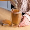 Verre à double paroi d'une capacité de 500 ml