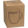 Verre à double paroi avec poignée et capacité de 350 ml