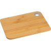 Planche à découper en bambou avec anneau en silicone coloré