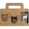 Lot de 2 tasses de Noël