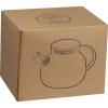 Bouteille en verre avec couvercle en bambou, 1.000 ml