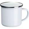 Tasse en émail rétro