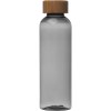 Gourde en PET avec couvercle en bambou, 500ml