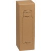 Gourde en PET avec couvercle en bambou, 500ml