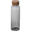 Gourde en PET avec couvercle en bambou, 500ml
