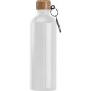 Gourde en acier inoxydable avec mousqueton, 750ml
