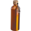Gourde en acier inoxydable avec mousqueton, 750ml