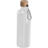 Gourde en acier inoxydable avec mousqueton, 750ml