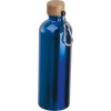 Gourde en acier inoxydable avec mousqueton, 750ml