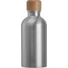 Gourde en acier inoxydable avec mousqueton, 400ml
