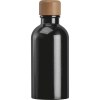 Gourde en acier inoxydable avec mousqueton, 400ml