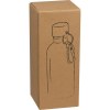 Gourde en acier inoxydable avec mousqueton, 400ml