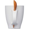 Tasse en porcelaine avec cuillère