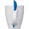Tasse en porcelaine avec cuillère