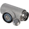 Petite gourde en acier inoxydable avec accents de strass
