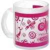 Tasse pour la grande pause café en verre maté
