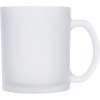 Tasse pour la grande pause café en verre maté