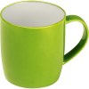 Tasse en porcelaine blanche