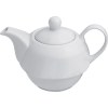 Service à thé deux en un: tasse, soucoupe et théière