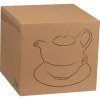 Service à thé deux en un: tasse, soucoupe et théière