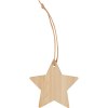 Pendentif étoile en bambou