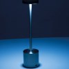 Lampe de table en acier inoxydable avec batterie