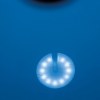 Lampe de table en acier inoxydable avec batterie