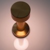 Lampe de table en acier inoxydable avec batterie