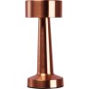 Lampe de table en acier inoxydable avec batterie