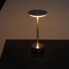 Lampe de table en acier inoxydable