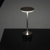 Lampe de table en acier inoxydable