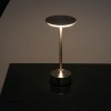 Lampe de table en acier inoxydable