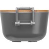 Lunchbox avec couvercle en bambou et fermeture à étrier