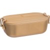 Lunchbox avec couvercle en bambou et fermeture à étrier