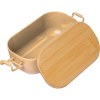 Lunchbox avec couvercle en bambou et fermeture à étrier
