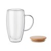 EXISTING NAME - Mug en verre double paroi 450ml