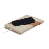 CORTONA - Carnet A5 avec chargeur 15W