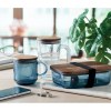 VITRIO MUG - Mug en verre strié 300ml
