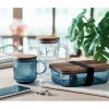 VITRIO MUG - Mug en verre strié 300ml