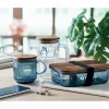 VITRIO MUG - Mug en verre strié 300ml