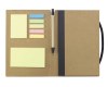 CARNETS A5 PU RECYCLE BLOC PAPIER FSC BLOCS REPOSIT